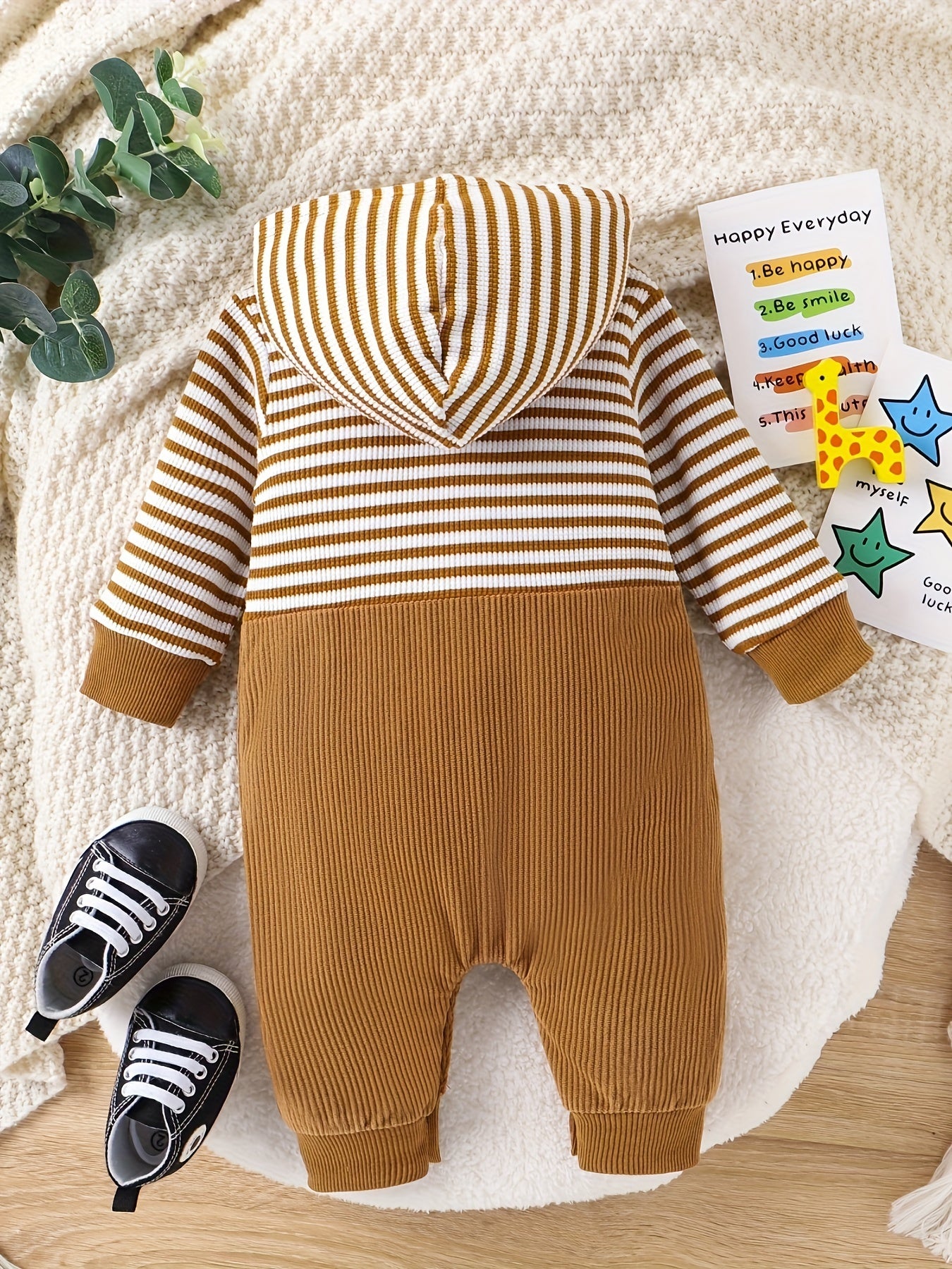 Baby Boy Clothes Newborn Outfits Infant Fall Winter Long Sleeve Cartoon Romper Bodysuit and Pocket Pants Set 0 Months to 18 Months for Outdoor Use