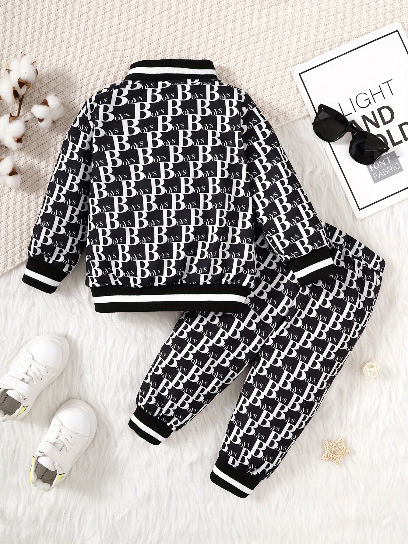 New Autumn Baby Boy Suit Sports Suit for Boys 0-3 Years Old Polyester Fabric