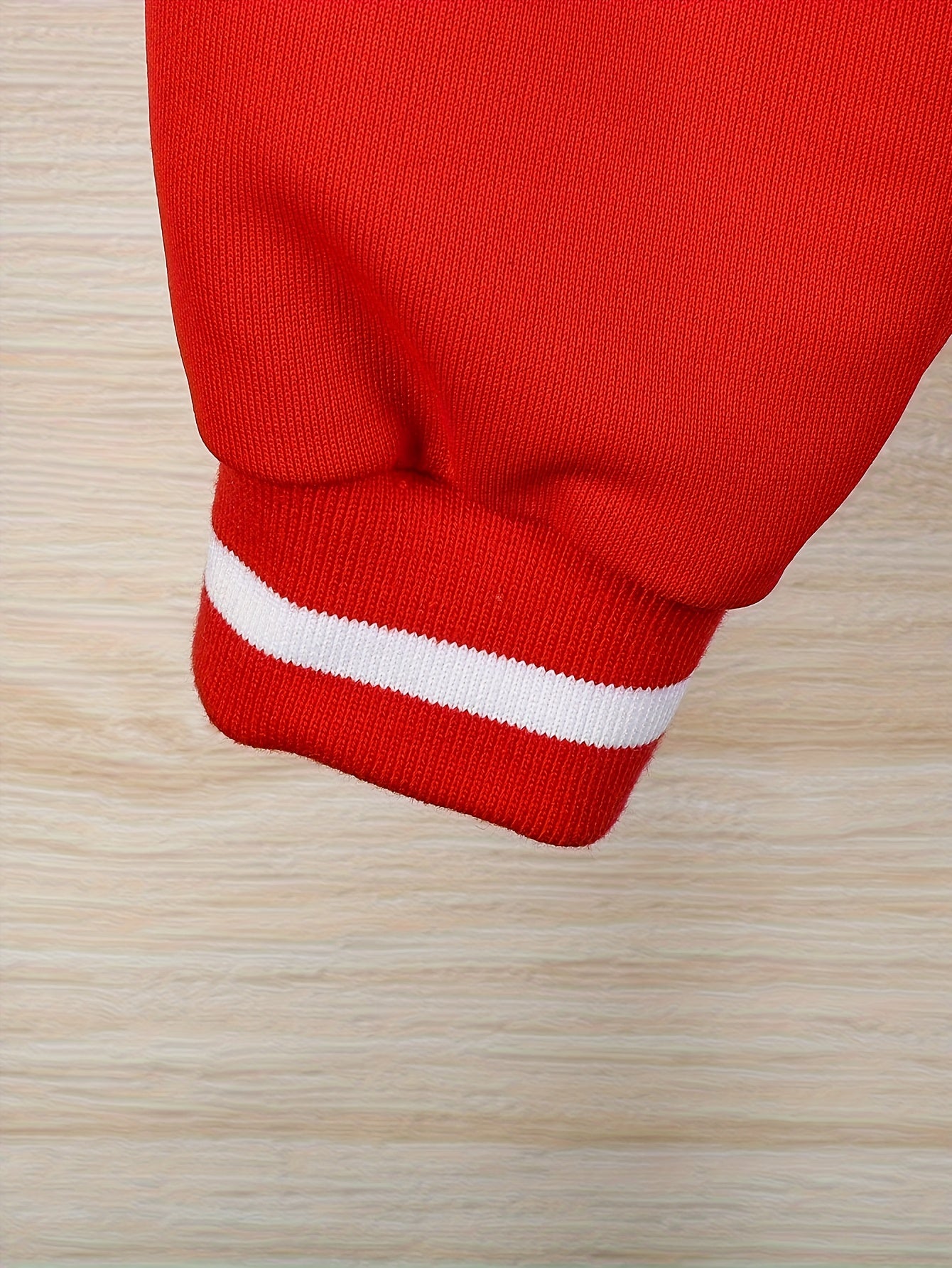 Baby Boy Color Block Two Piece Winter Set With Long Sleeves