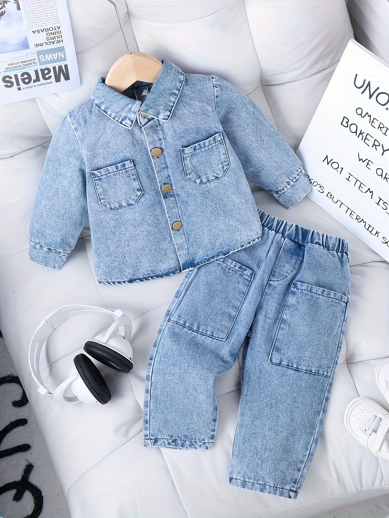 Spring Baby Girl Two Piece Set Casual Outdoor Outfit