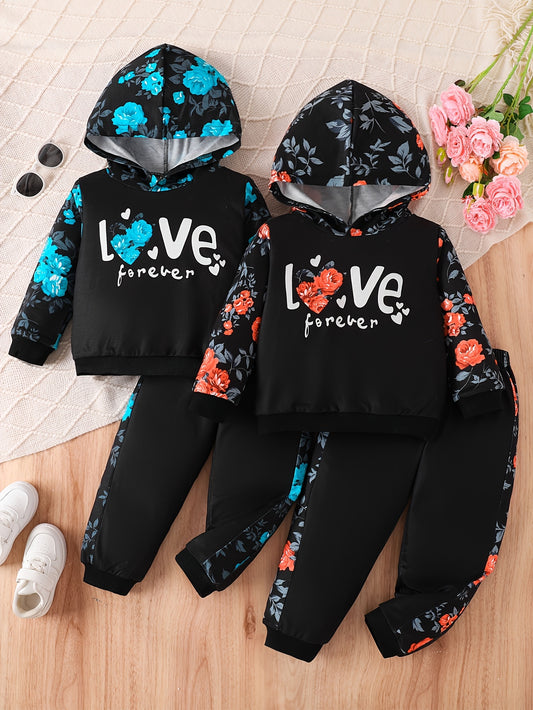 Kids Autumn Sweatshirt 4pc Set for Baby Girls 0 to 3 Years