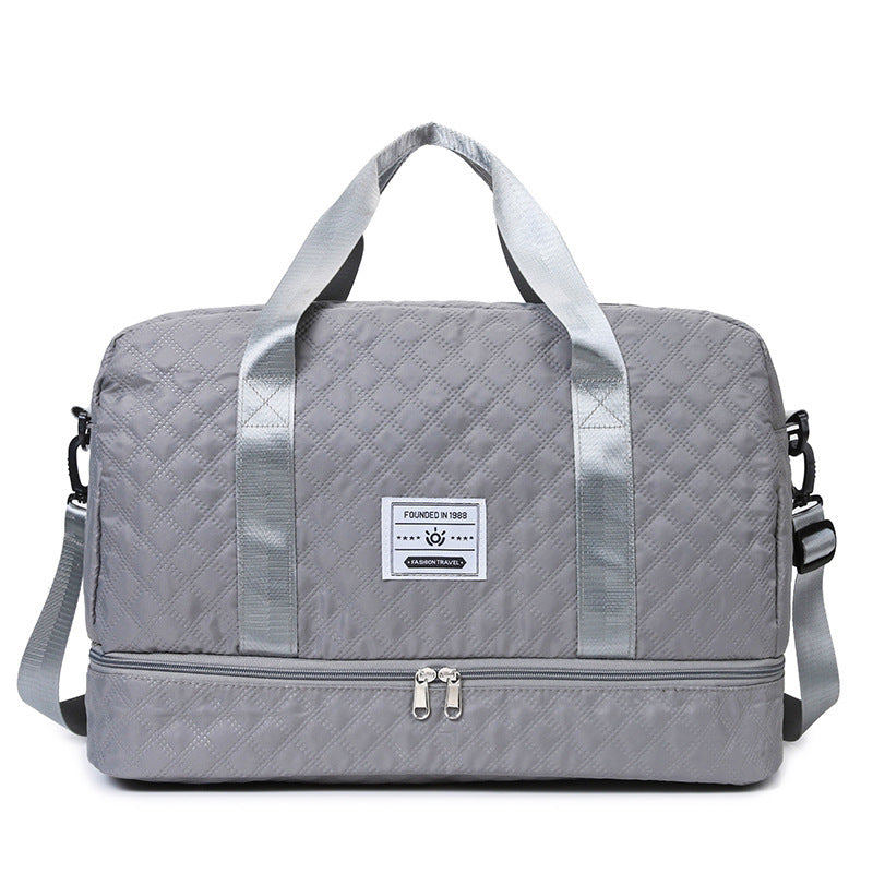 Weekender Gym Duffle Bag With Shoe Compartment Foldable Travel Bag Expandable Carry On Luggage Overnight Delivery Garment Bag Hospital Labor Delivery Bags