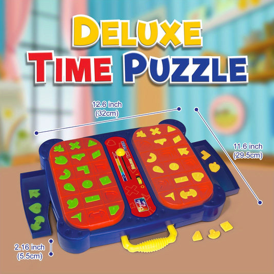Deluxe Shape Pop Up Board Game Interactive Puzzle Game for 2 Players Ages 3 and Up Develops Problem Solving and Fine Motor Skills Family Fun