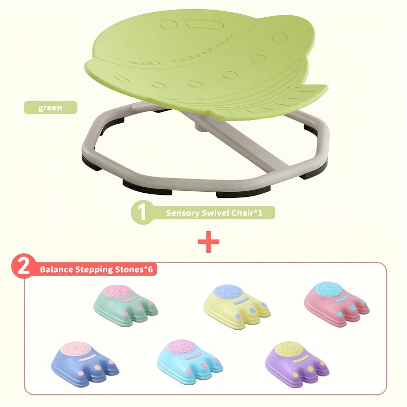 Spinning Chair For Autistic Kids Sit And Spin Autism Toys Training Body Coordination Sit And Spin Toys For Toddlers 3 Plus Enhancing Motor Skills Educational Indoor And Outdoor Toys
