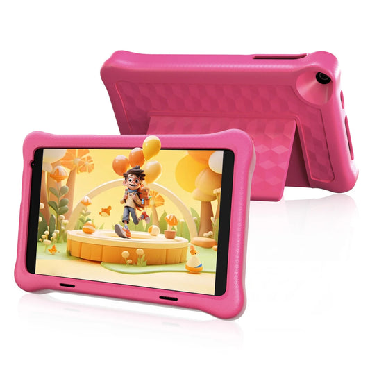 8 Inch Kids Tablet Android 11 Quad Core 2GB RAM 32GB Case