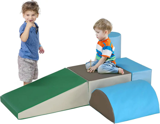 5 Piece Climb and Crawl Activity Play Set for Toddlers