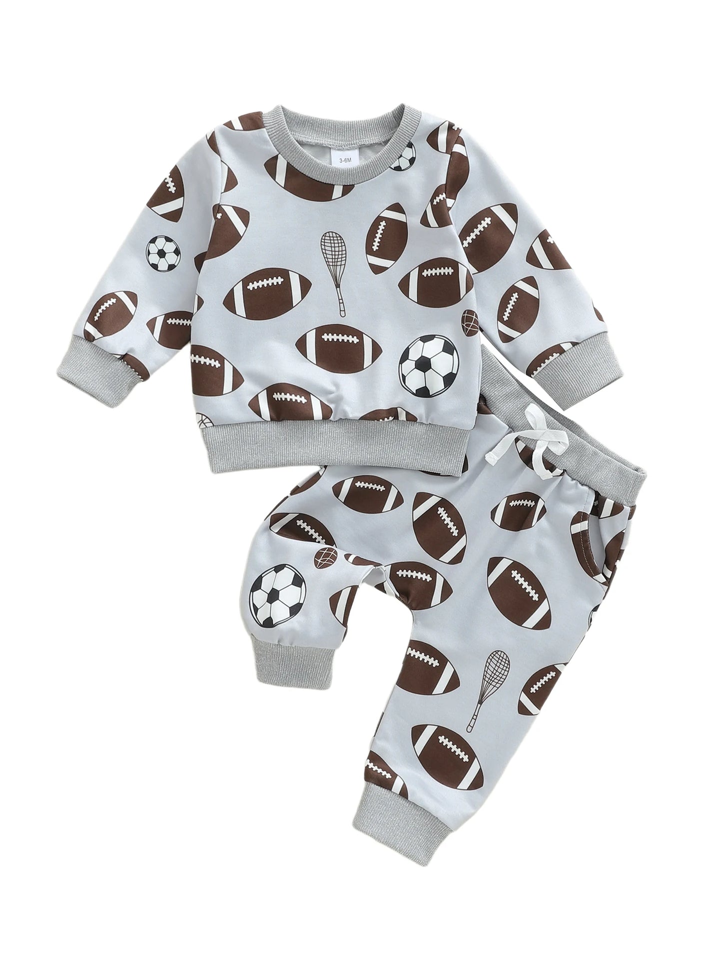 Baby Boy Autumn Camouflage Hoodie And Drawstring Pants Two Piece Set