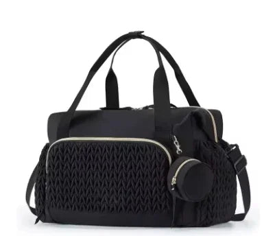 Large Waterproof Diaper Bag Tote Pacifier Case For Travel