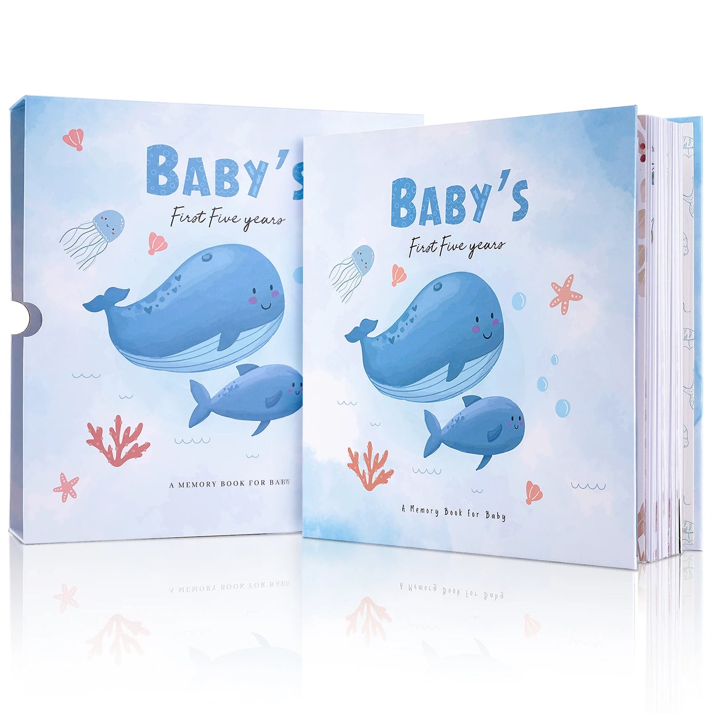 Baby Memory Book Photo Album DIY Pregnancy Diary Cute Animal Keepsake