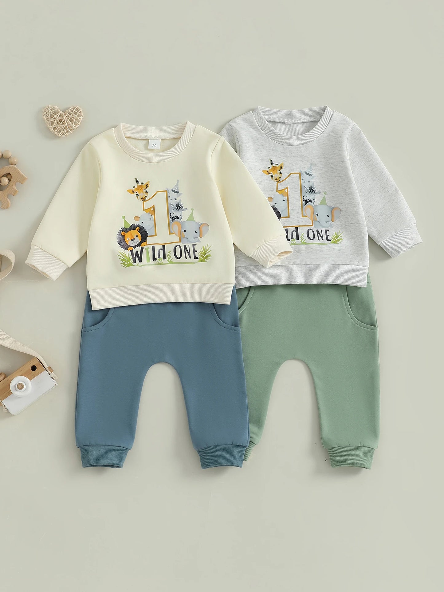 Baby Girl First Birthday Floral Print Short Sleeve Romper Set with Headband