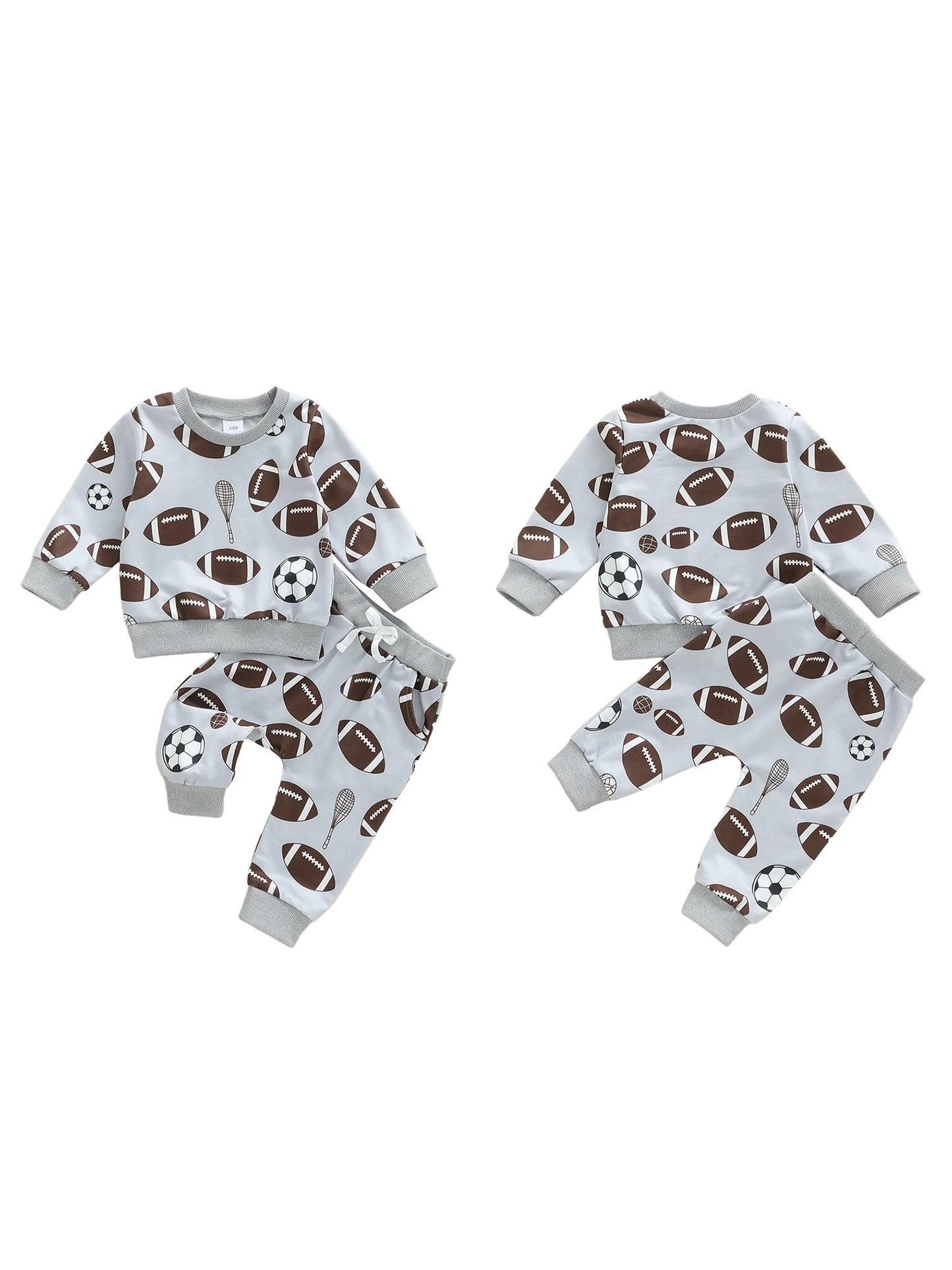 Baby Boy Autumn Camouflage Hoodie And Drawstring Pants Two Piece Set