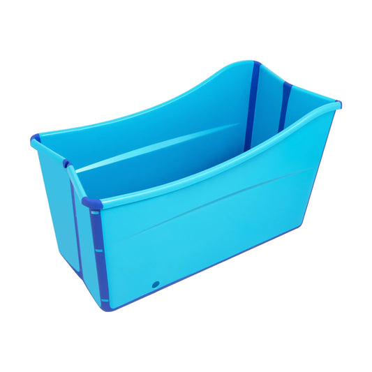Foldable Soaking Tub With Drainage System For Adults Indoor Outdoor Use