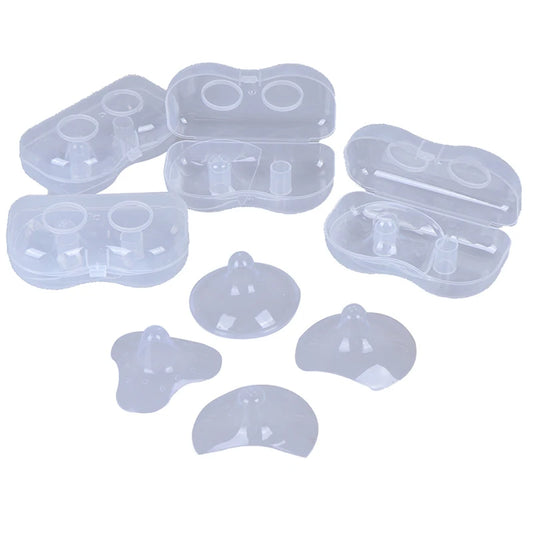 Silicone Nipple Shields for Feeding Moms Protectors 2 Pcs