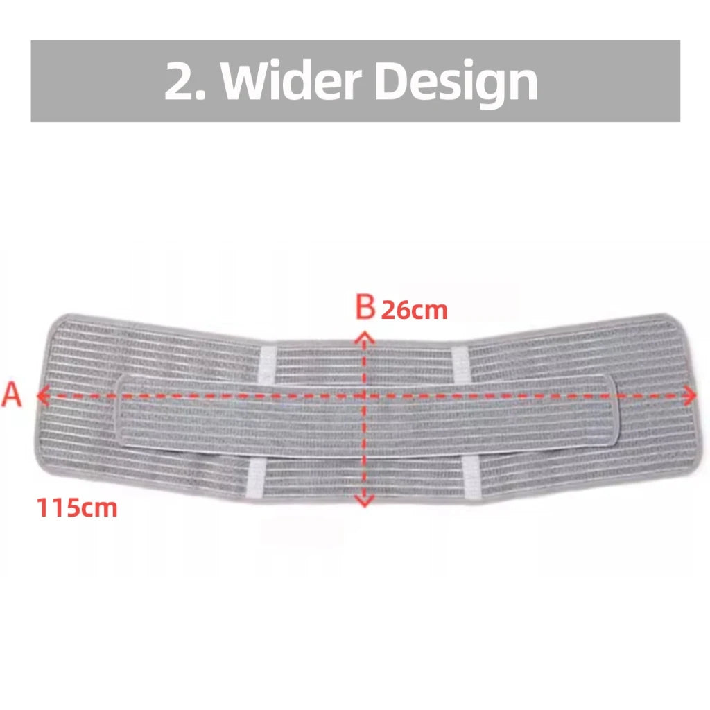 Sunveno Postpartum Belly Band Girdle Adjustable Belly Wrap C Section Recovery Binder Abdominal Support