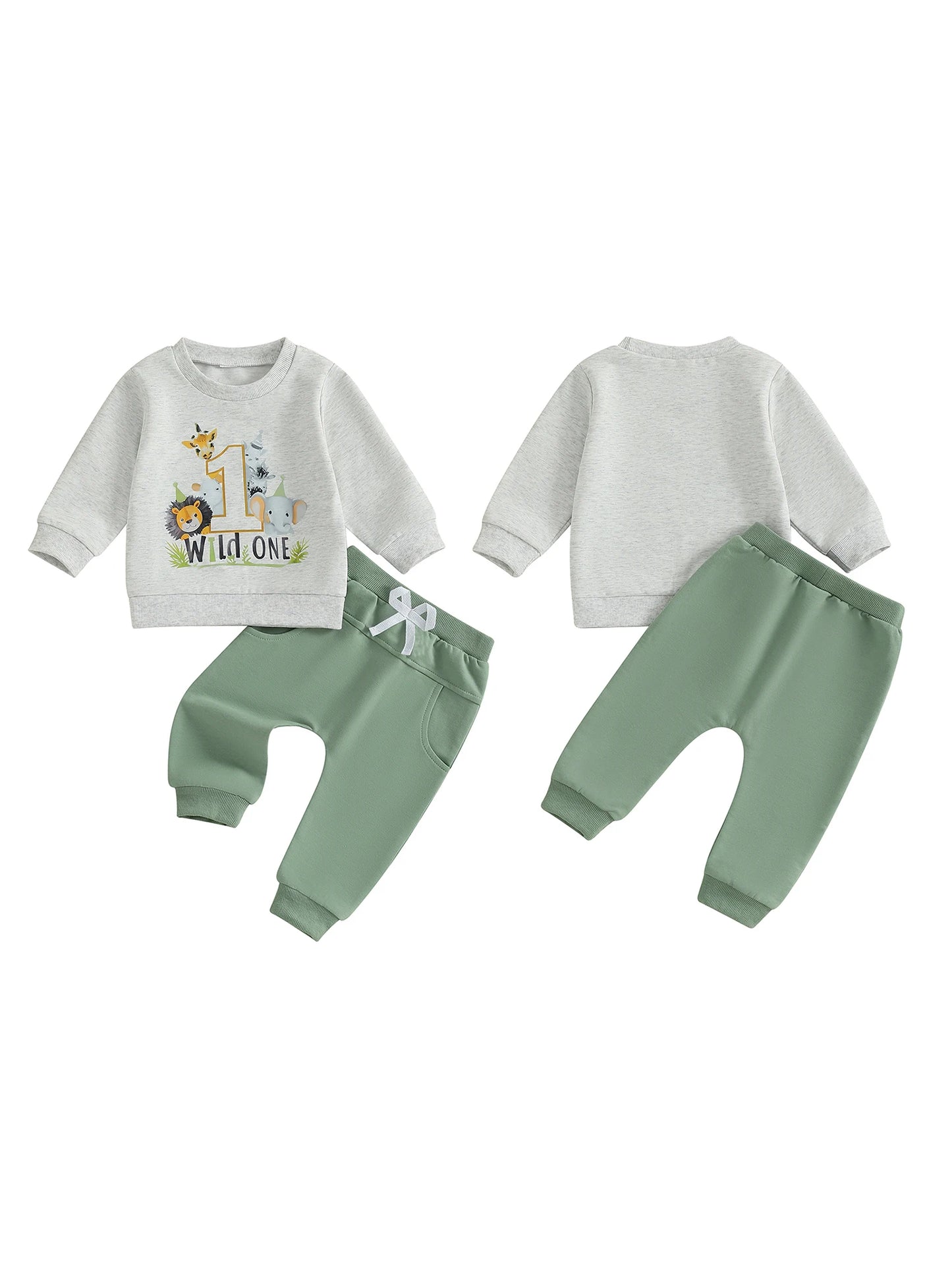 Baby Girl First Birthday Floral Print Short Sleeve Romper Set with Headband