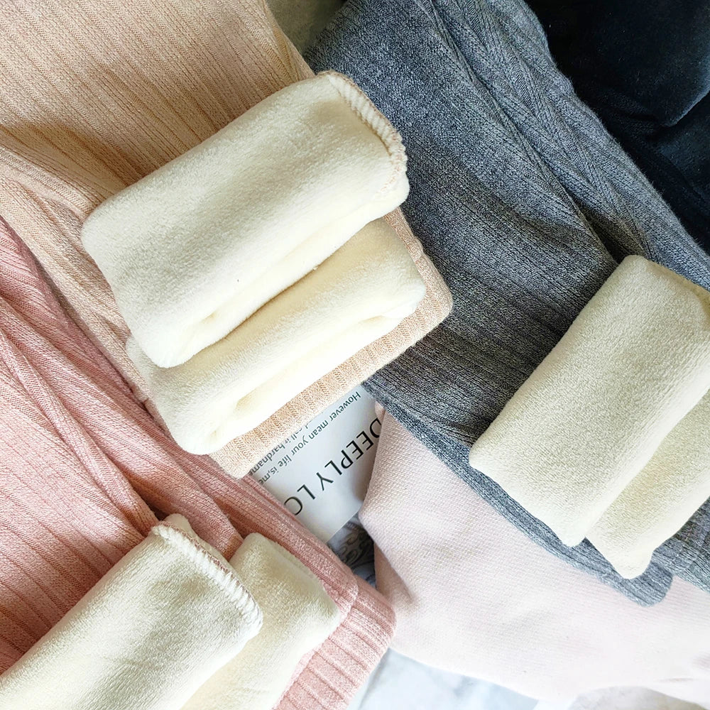 Girls Winter Cashmere Pants Velvet Leggings For Autumn And Winter