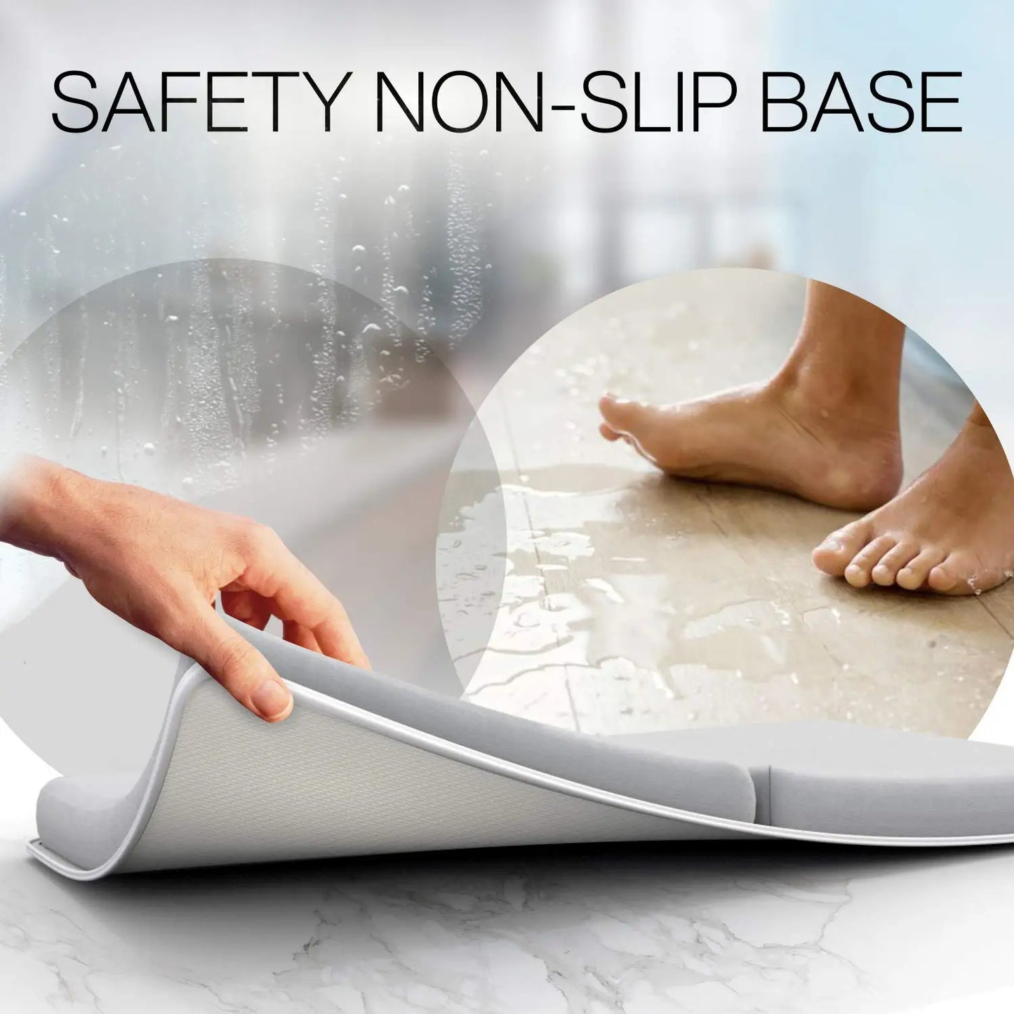 Comfortable Bath Kneeler and Elbow Rest Pad for Baby Bathing with Foam Mat and Toy Organizer Pockets