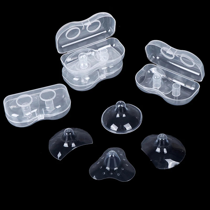 Silicone Nipple Shields for Feeding Moms Protectors 2 Pcs