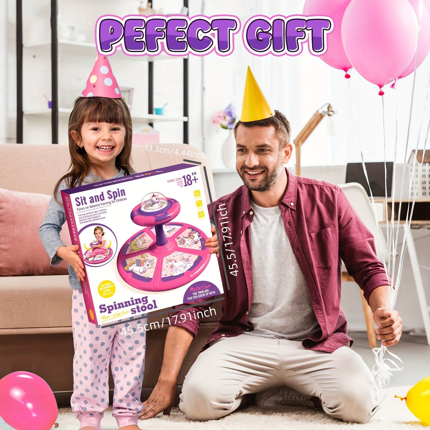 360 Degree Spinning Dinosaur Toy for Youngsters 2 to 3 Years Interactive Sensory Activity Center with Lights Music and 4 Dinosaur Buttons Pink Green Educational Gift for Boys and Girls