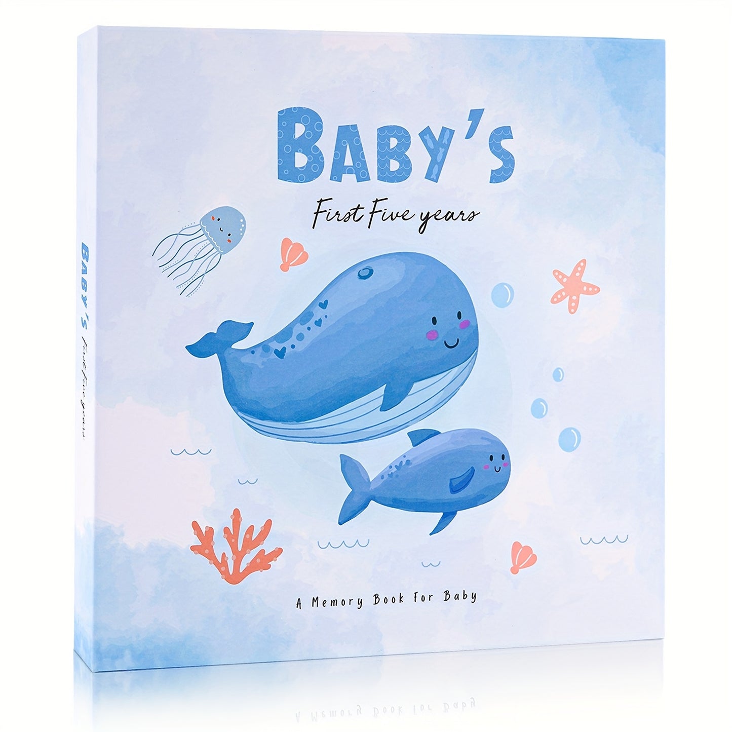 Baby Growth Memory Book DIY Scrapbook Album Birth Souvenir Growth Diary Gift For New Parents Family Growth Memoir