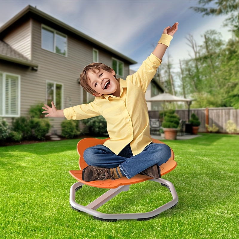 Spinning Chair For Autistic Kids Sit And Spin Autism Toys Training Body Coordination Sit And Spin Toys For Toddlers 3 Plus Enhancing Motor Skills Educational Indoor And Outdoor Toys