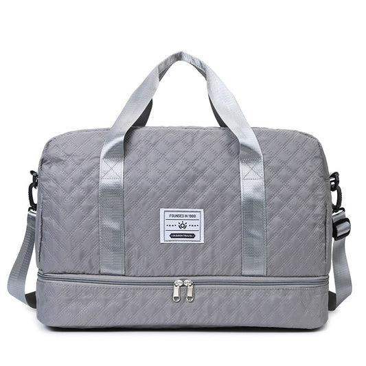 Weekender Gym Duffle Bag With Shoe Compartment Foldable Travel Bag Expandable Carry On Luggage Overnight Delivery Garment Bag Hospital Labor Delivery Bags